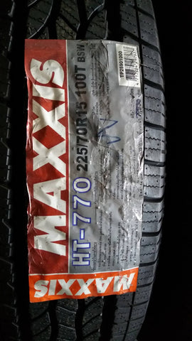HT770 25570R15 100T BSW MAXXIS