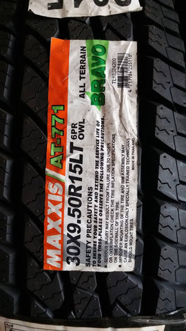 30X9.50R15LT 6PR OWL MAXXIS