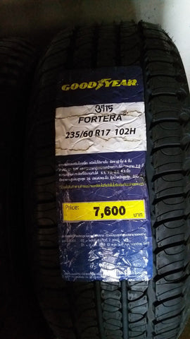 23560R17 102H GOODYEAR FORTERA 102H
