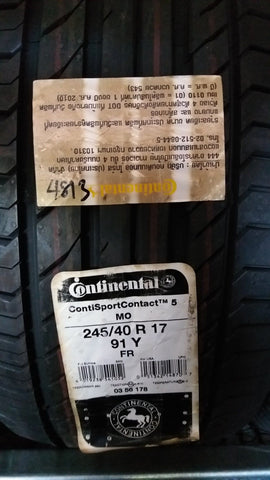 24540R17 91Y FR Continental ContiSportContact 5