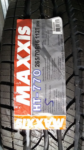 HT-770 26570R16 112T BSW MAXXIS