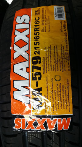 MA-579 21565R16C 8PR MAXXIS