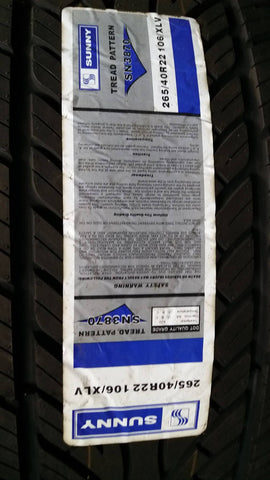 26540R22 106 XLV SUNNY