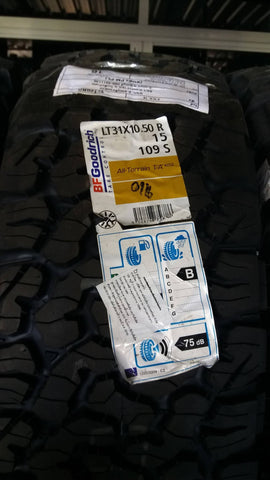 LT31X10.50R15 109S All-Terrain TA BFGoodrich