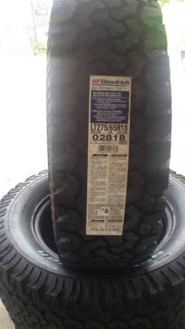 BF GOODRICH 275/65R18