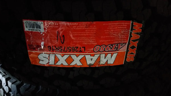 AT980 LT26575R16 OWL MAXXIS