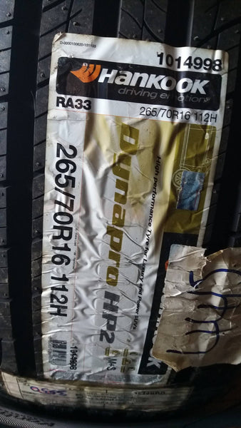  26570R16 112H Hankook Dynapro HP2