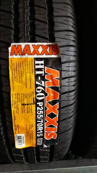 HT-760 P25570R15 OWL MAXXIS