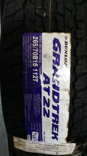 26570R16 112T DUNLOP GRANDTREK AT22