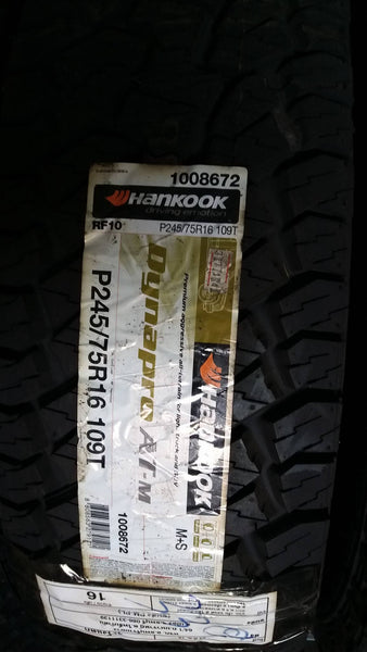 P24575R16 109T HANKOOK Dynapro AT-M
