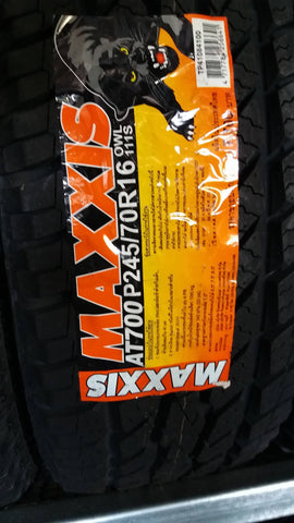 AT700 P24570R16 MAXXIS 111S OWL MS