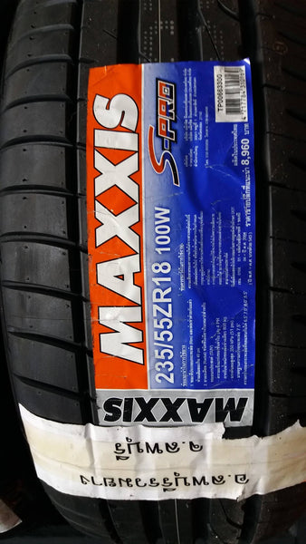 23555ZR18 100W MAXXIS S-pro