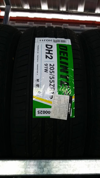 20555ZR16 91W XL DELINTE DH2