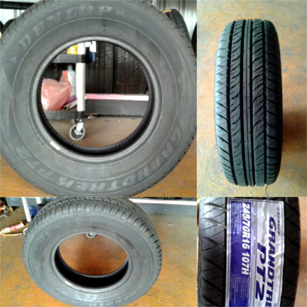 DUNLOP PT2 245/70/16